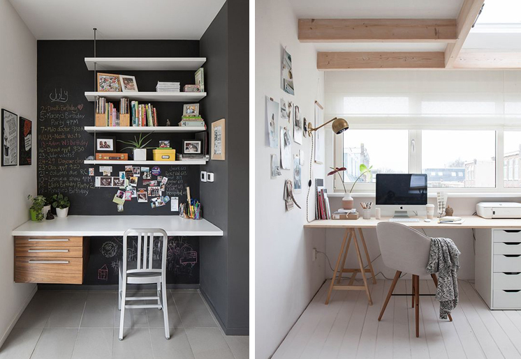 Persona trabajando con comodidad en un espacio bien organizado